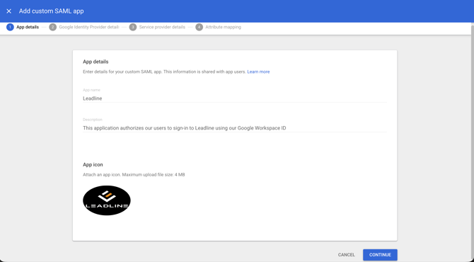 AddCustomSAMLApp-AddDetails